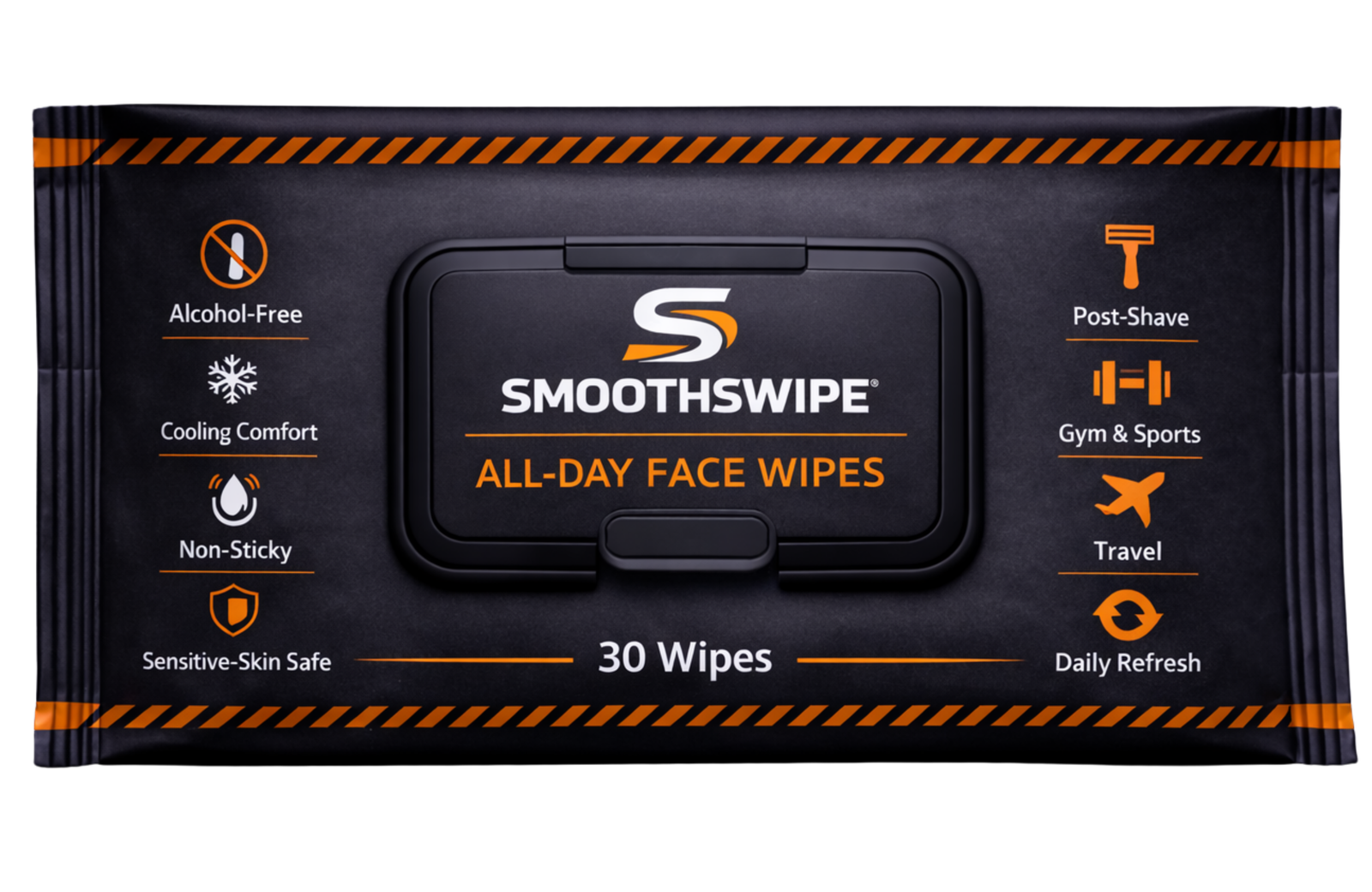 SmoothSwipe All-Day Face Wipes